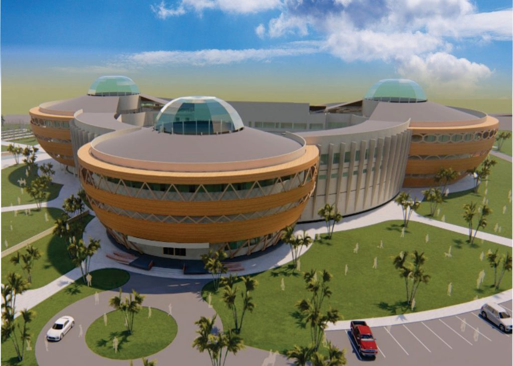 A model of the proposed National Museum Abuja